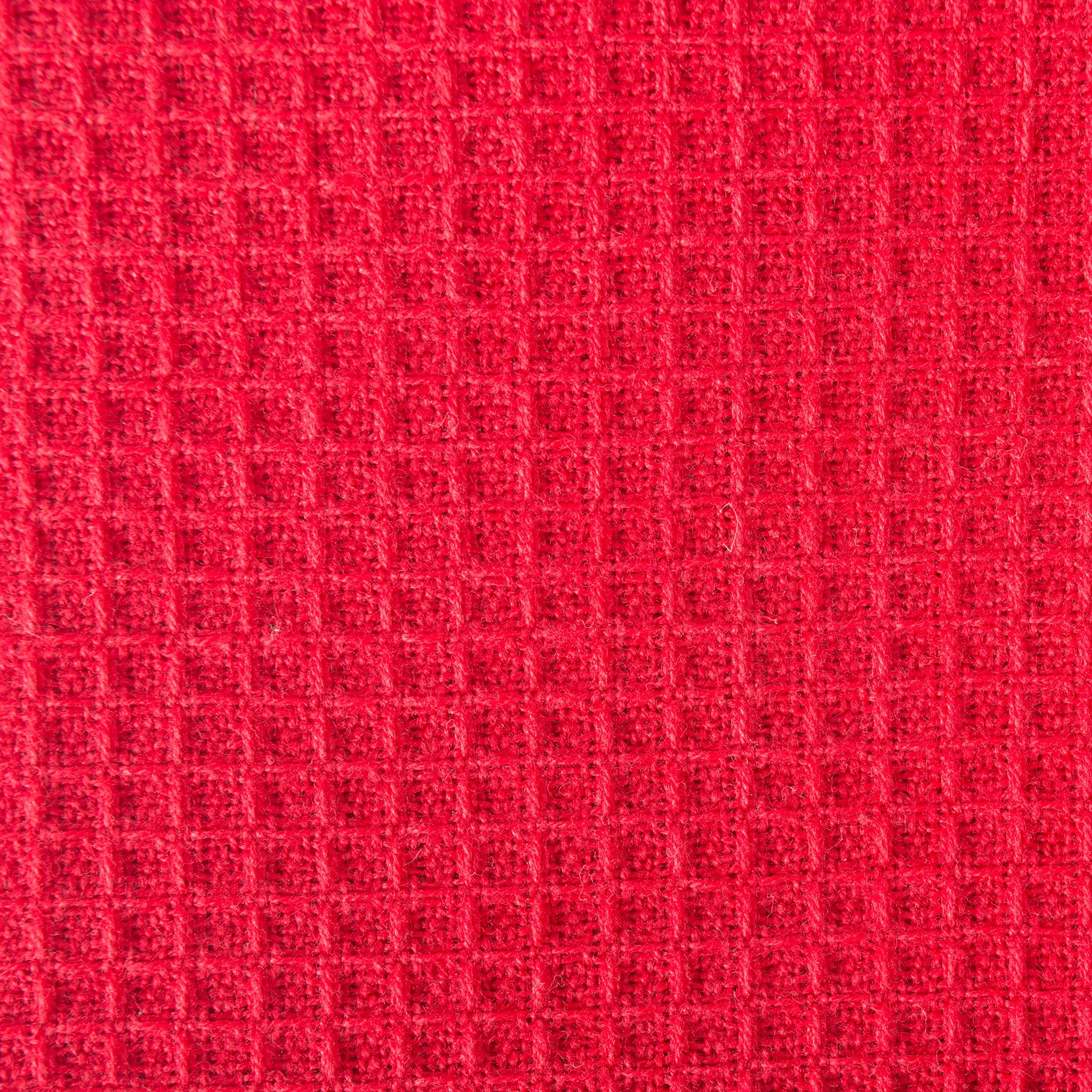 Dii Buffalo Check Kitchen Collection, Classic Farmhouse Kitchen Set, Potholder & Dishtowel, Red & Black, 3 Piece